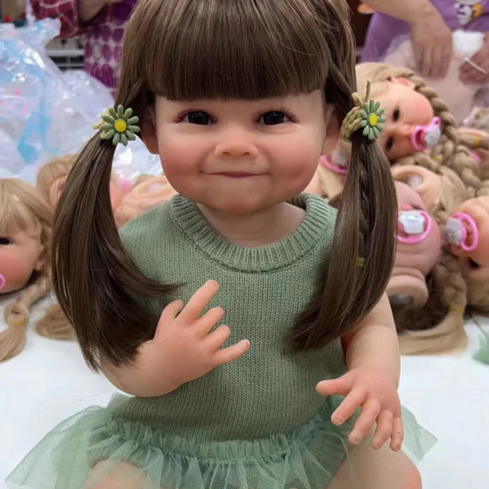 Bebê Reborn de Silicone Bruninha