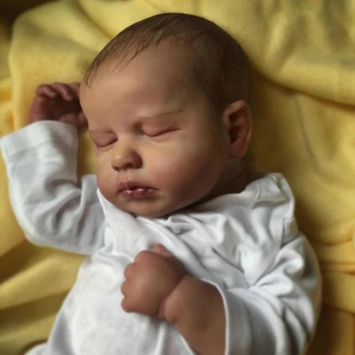 Bebê Reborn de Silicone Isabela Realismo Impressionante e Toque Suave