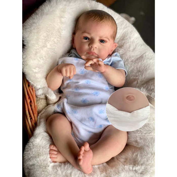 Bebê Reborn de Silicone Miguel