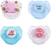 Chupetas Magnéticas para Boneca Reborn - Kit com 4 Peças