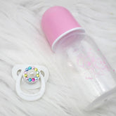 Conjunto Magnético de Chupeta e Mamadeira para Bebê Reborn