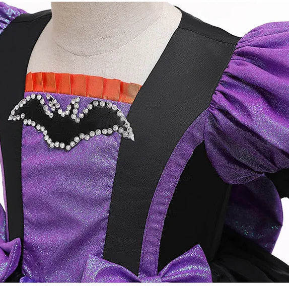 Fantasia Infantil Bruxa Abracadabra Halloween