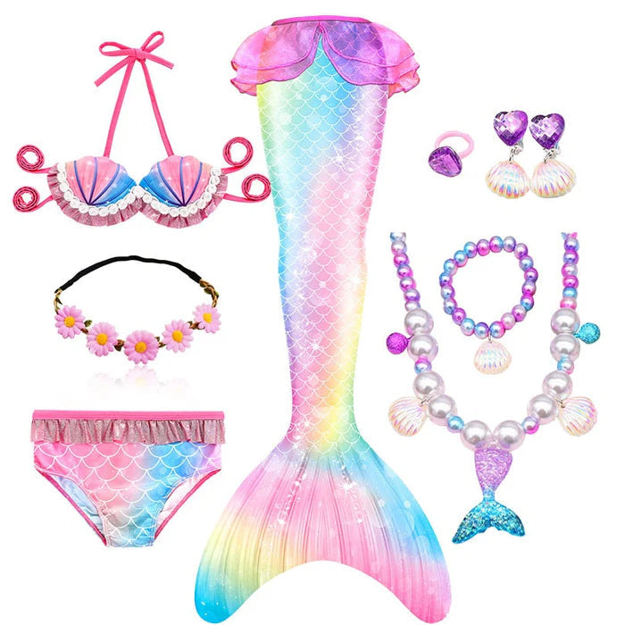 Fantasia Infantil Cauda de Sereia