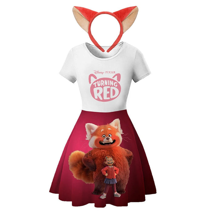 Fantasia Infantil Mei Lee - Inspirada em Red: Crescer é uma Fera