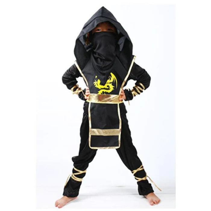 Fantasia Infantil Ninja Ouro