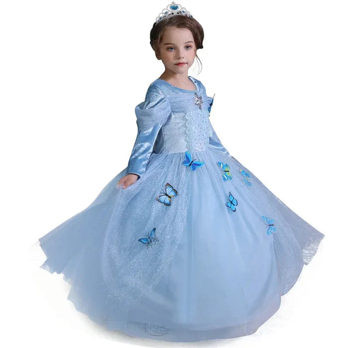 Fantasia Infantil Vestido Cinderela - Baile Real
