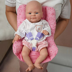 Bebê Reborn Carol Silicone Sólido