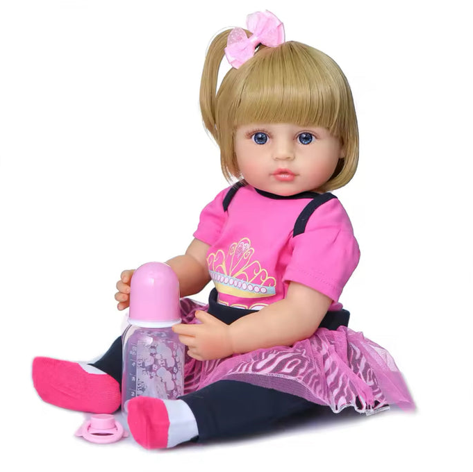 Bebê Reborn de Silicone Helena