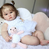 Bebê Reborn de Silicone Realista Aninha