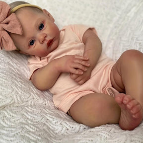 Bebê Reborn de Silicone Realista Brenda