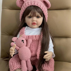 Bebê Reborn de Silicone Roberta