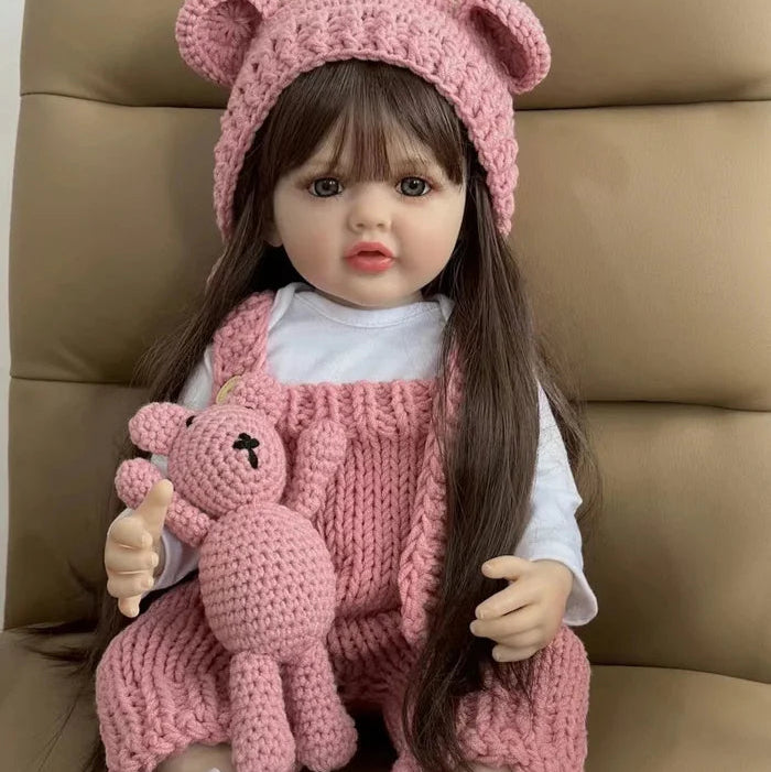 Bebê Reborn de Silicone Roberta