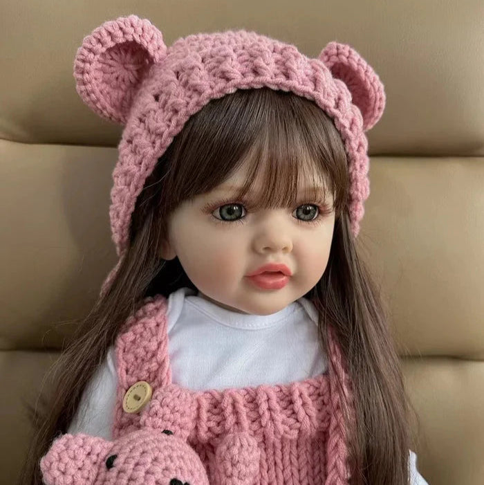 Bebê Reborn de Silicone Roberta