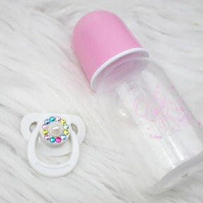 Conjunto Magnético de Chupeta e Mamadeira para Bebê Reborn