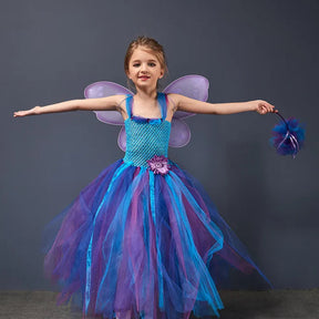 Fantasia Borboleta Azul Encantada