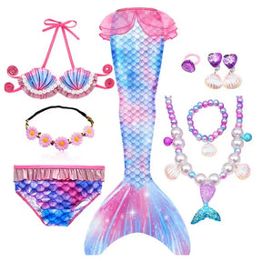 Fantasia Infantil Cauda de Sereia