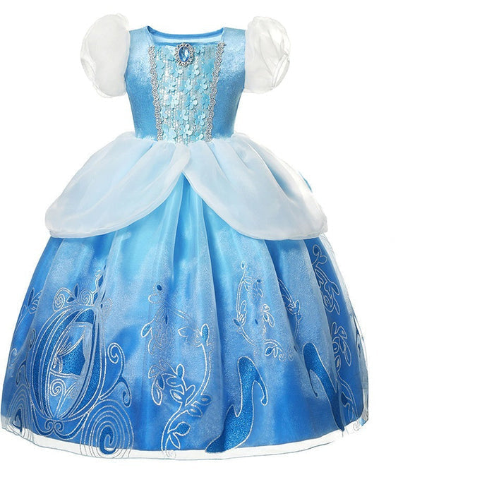 Fantasia Infantil Cinderela Azul