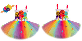 Fantasia Infantil Doces Arco Iris