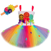 Fantasia Infantil Doces Arco Iris