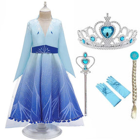 Fantasia Infantil Elsa Frozen Premium