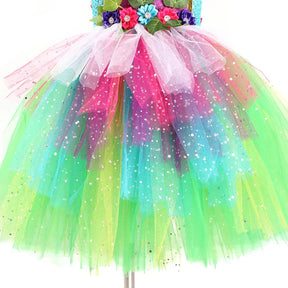 Fantasia Infantil Fada Arco Íris