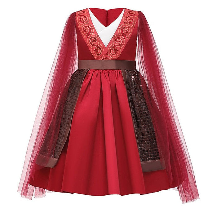 Fantasia Infantil Guerreira Imperial – Inspirada na Mulan