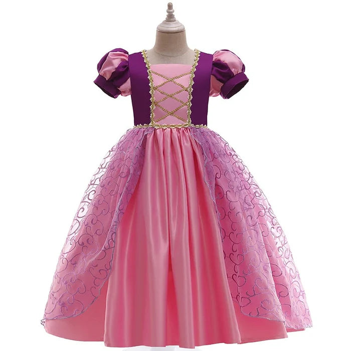 Fantasia Infantil Rapunzel Premium