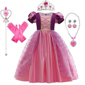 Fantasia Infantil Rapunzel Premium
