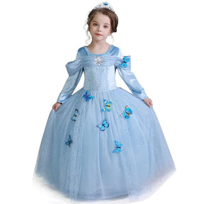Fantasia Infantil Vestido Cinderela - Baile Real