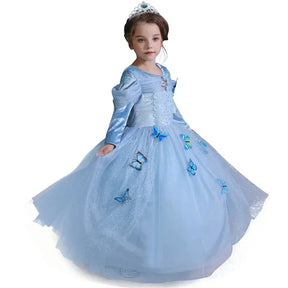 Fantasia Infantil Vestido Cinderela - Baile Real