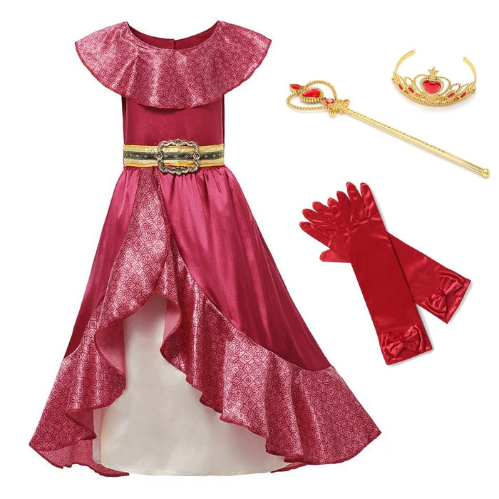 Fantasia Infantil Vestido Elena de Avalor