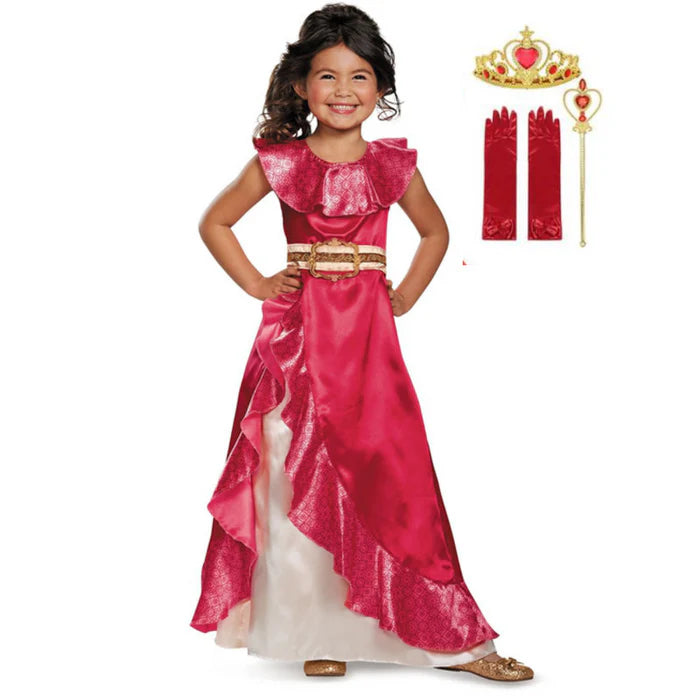 Fantasia Infantil Vestido Elena de Avalor