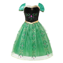 Fantasia Infantil Vestido Princesa Anna Coroação