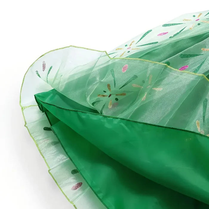 Fantasia Infantil Vestido Princesa Anna Coroação